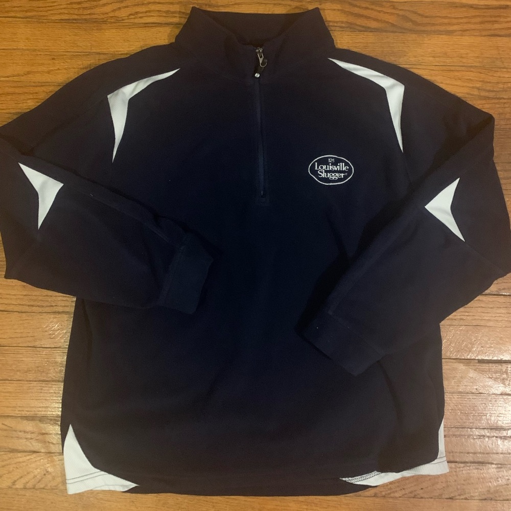 Louisville Slugger Half Zip Pullover Mens Large